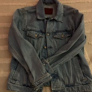 mens abercrombie jean jacket